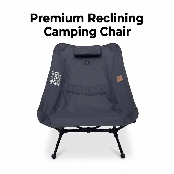 Reclining Foldable Camping Chair-Outdoor Portable Multi-functional With 7075 Aluminum Alloy Frame & Oxford Cloth best