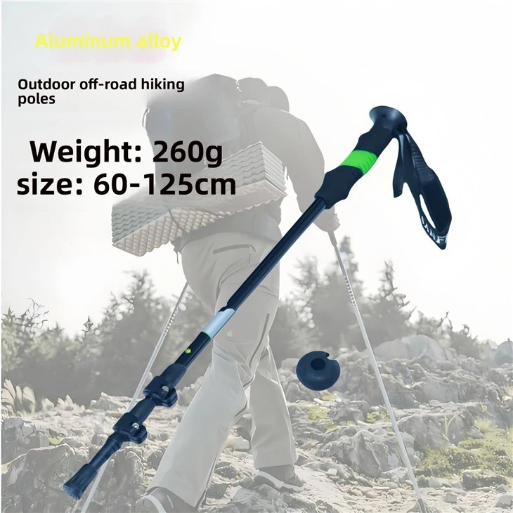 Telescopic Walking Sticks External Lock Ultra-light High-strengthHiking Poles best